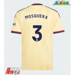 Arsenal Cristhian Mosquera #3 Tercera Equipación 2026-27 Manga Corta